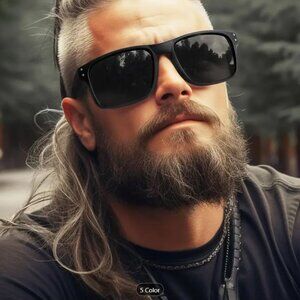 Square Sunglasses Polarized for Men Women Outdoor Sports Driving Glasses Fishing